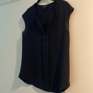 J crew black blouse